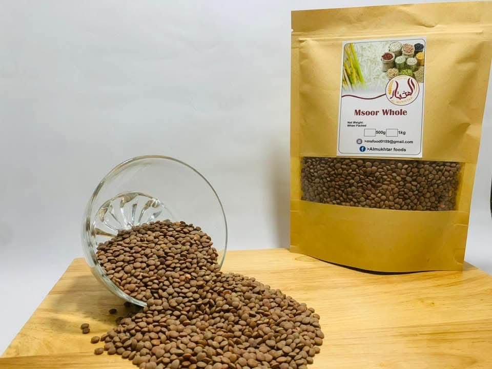 Whole Masoor (Sabat Masar) 1Kg